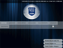 Tablet Screenshot of newdiesel.com.br